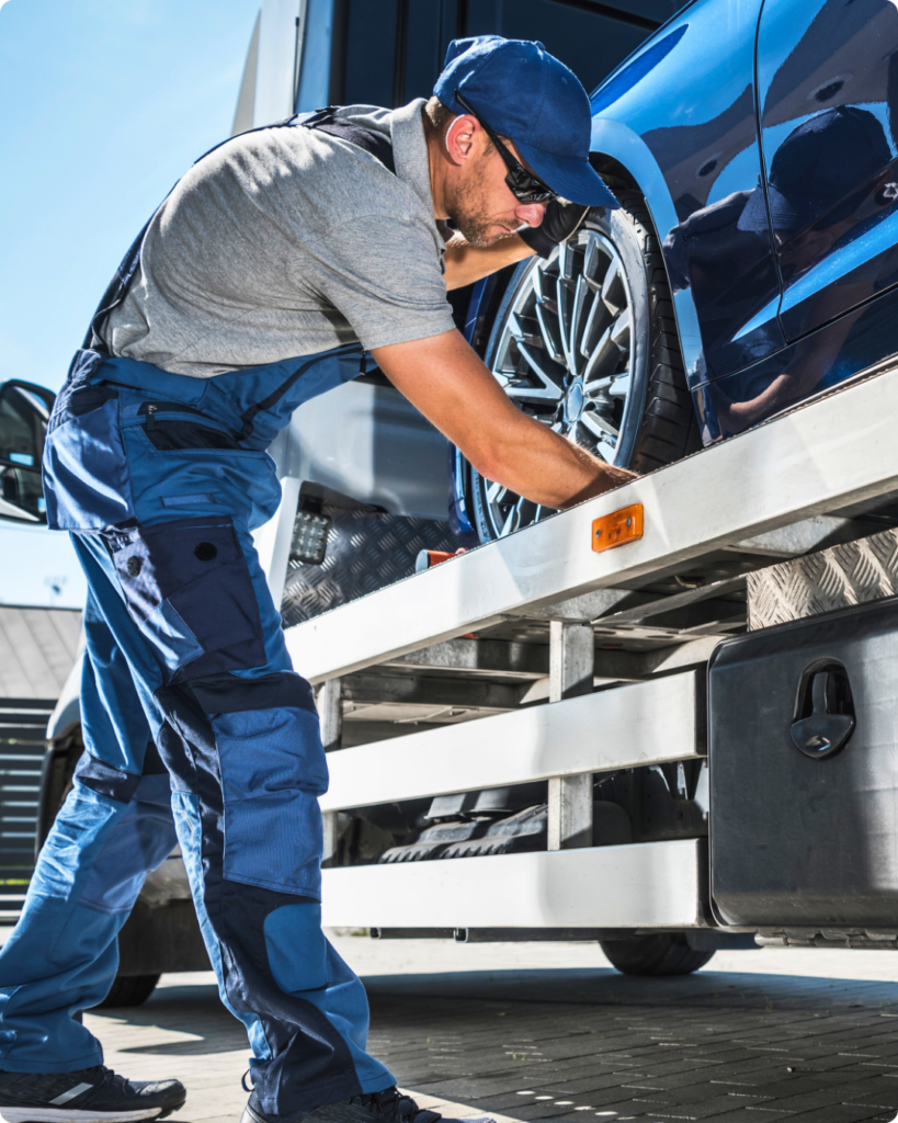 open-car loading transport method